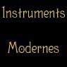 bouton instruments modernes